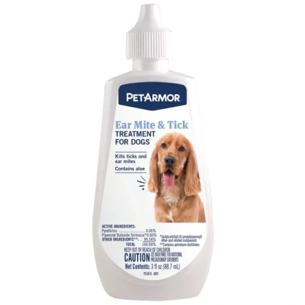 PetArmor Ear Mite and Tick Treatment Dog - Pet Home | The Perfect Pet Supplies Shopping Experience Shop