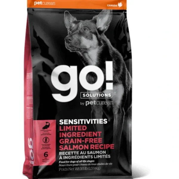 Petcurean GO! Solutions Sensitivities Limited Ingredient Salmon Recipe Dry Dog Food - Pet Home | The Perfect Pet Supplies Shopping Experience