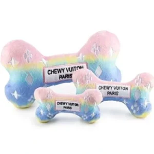 Pink Ombre Chewy Vuiton Bone from Haute Diggity Dog - Pet Home | The Perfect Pet Supplies Shopping Experience