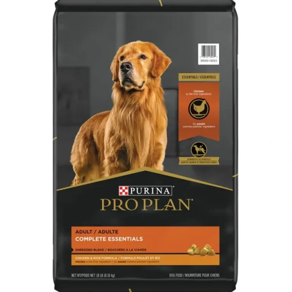 Pro Plan, Adult - Shredded Blend - Chicken & Rice - 8.16 kg - Dry Dog Food - Pet Home | The Perfect Pet Supplies Shopping Experience