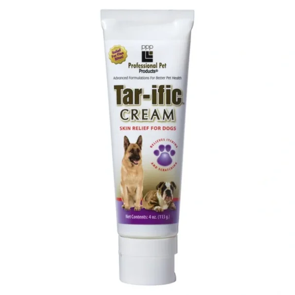 Professional Pet Products, Tar-ific Skin Relief Cream - 4 oz - Pet Home | The Perfect Pet Supplies Shopping Experience