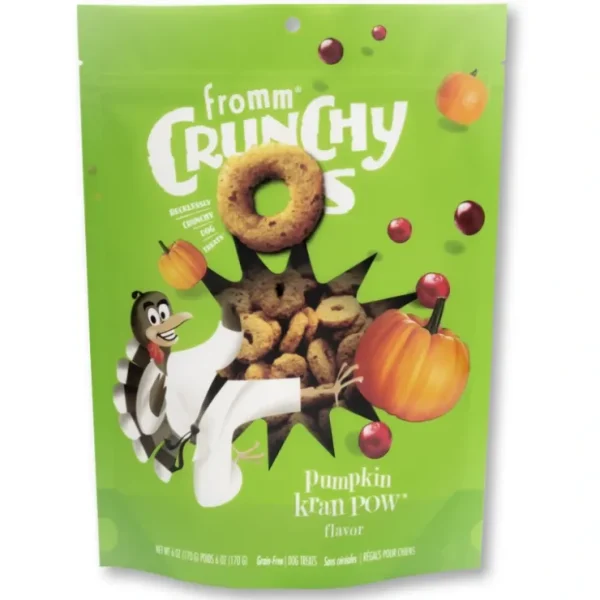 Pumpkin Kran Pow Crunchy Os Dog Treats from Fromm - Pet Home | The Perfect Pet Supplies Shopping Experience