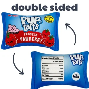 Pup-Tarts Frosted Pawberry Dog Toy - Pet Home | The Perfect Pet Supplies Shopping Experience