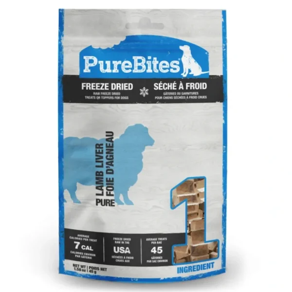 PureBites Freeze Dried Lamb Dog Treats - Pet Home | The Perfect Pet Supplies Shopping Experience