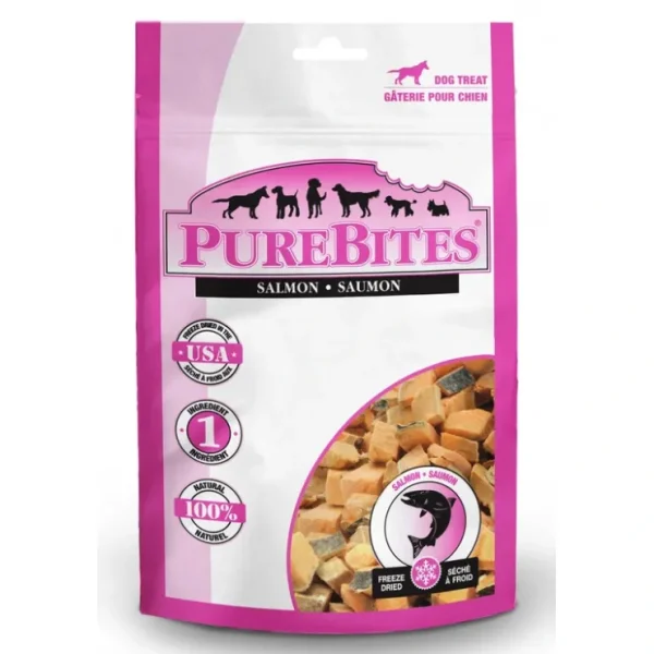PureBites Salmon Freeze Dried Raw Dog Treats - Pet Home | The Perfect Pet Supplies Shopping Experience