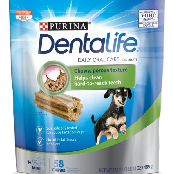 Purina DentaLife Daily Oral Care Mini Dental Dog Treats - Pet Home | The Perfect Pet Supplies Shopping Experience