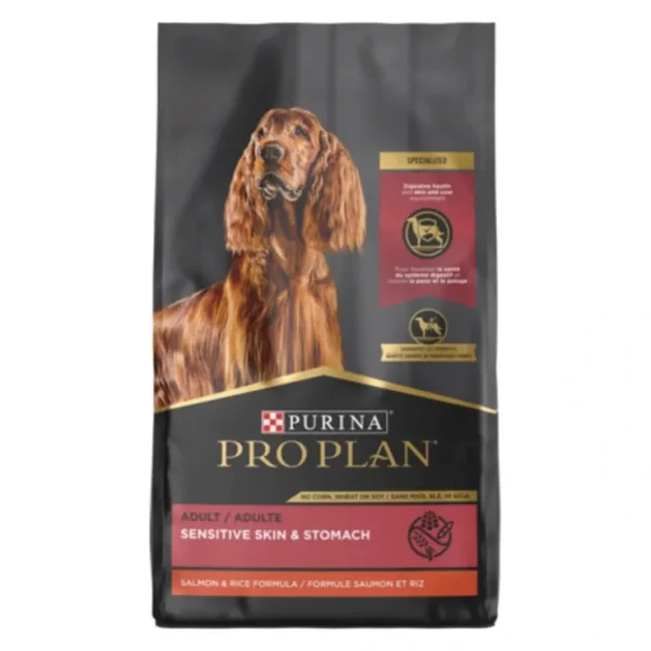 Purina Pro Plan Adult Sensitive Skin &Stomach Salmon &Rice Formula For Dogs - Pet Home | The Perfect Pet Supplies Shopping Experience