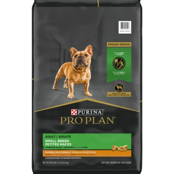 Purina Pro Plan Adult Shredded Blend Small Breed Chicken &Rice Formula Dry Dog Food - Pet Home | The Perfect Pet Supplies Shopping Experience