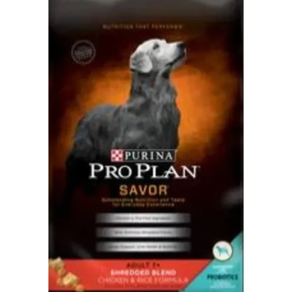 Purina Pro Plan SAVOR Shredded Blend Adult 7+ Chicken &Rice Formula Dry Dog Food - Pet Home | The Perfect Pet Supplies Shopping Experience