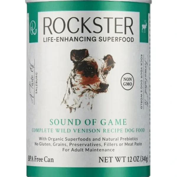 Rockster Sound Of Game Complete Wild Venison Recipe Canned Dog Food - Pet Home | The Perfect Pet Supplies Shopping Experience