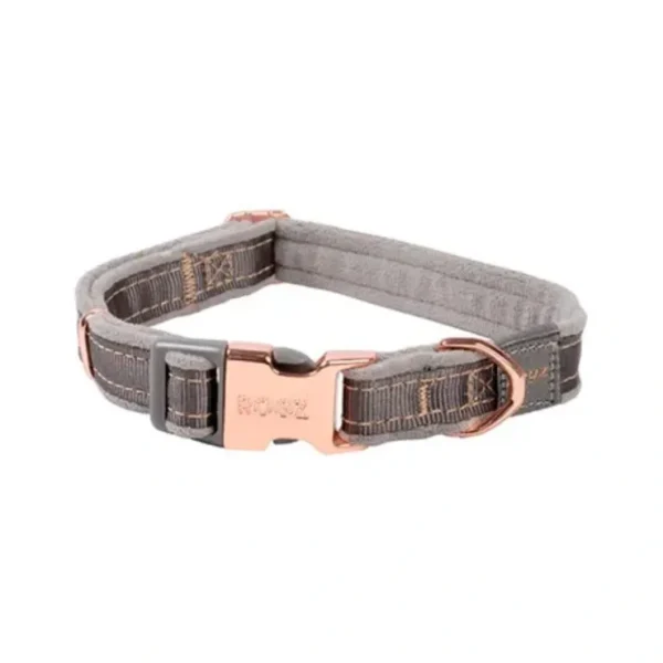 Rogz Urban Classic Collar For Dogs - Dove Grey - Pet Home | The Perfect Pet Supplies Shopping Experience