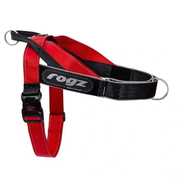 Rogz Utility LetzGo Personalised Harness Red Small - Pet Home | The Perfect Pet Supplies Shopping Experience
