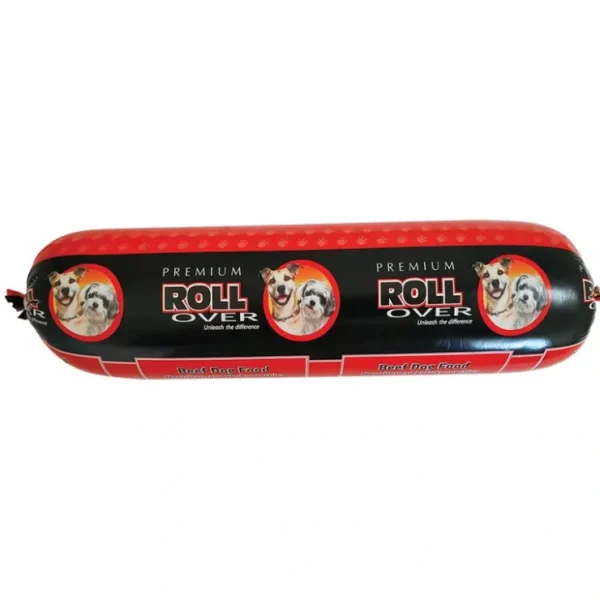 Rollover, Dog Food, Semi-Soft Premium Roll, Beef - Pet Home | The Perfect Pet Supplies Shopping Experience