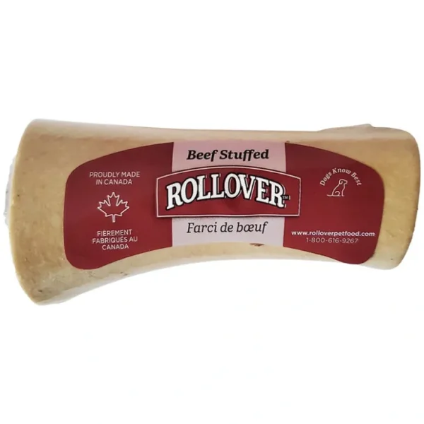 Rollover, Stuffed Bone, Beef - Pet Home | The Perfect Pet Supplies Shopping Experience
