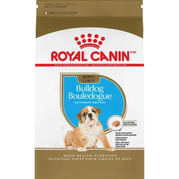 Royal Canin Breed Health Nutrition Bulldog Puppy Dry Dog Food - Pet Home | The Perfect Pet Supplies Shopping Experience