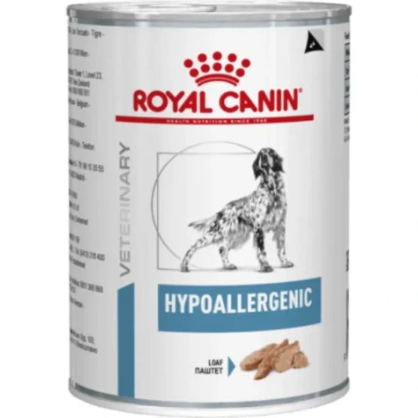 Royal Canin Canine Hypoallergenic 12 x 400gm cans - Pet Home | The Perfect Pet Supplies Shopping Experience