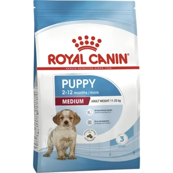 Royal Canin Canine Medium Puppy 4kg - Pet Home | The Perfect Pet Supplies Shopping Experience