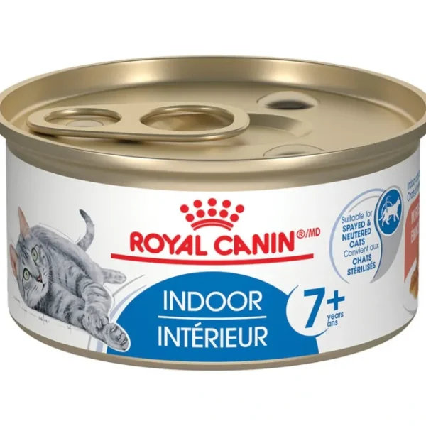 Royal Canin, Feline Health Nutrition Indoor 7+ Morsels in Gravy Can - 85 g - Wet Cat Food - Pet Home | The Perfect Pet Supplies Shopping Experience
