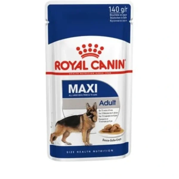 Royal Canin Maxi Adult 140g x 10 sachets - Pet Home | The Perfect Pet Supplies Shopping Experience