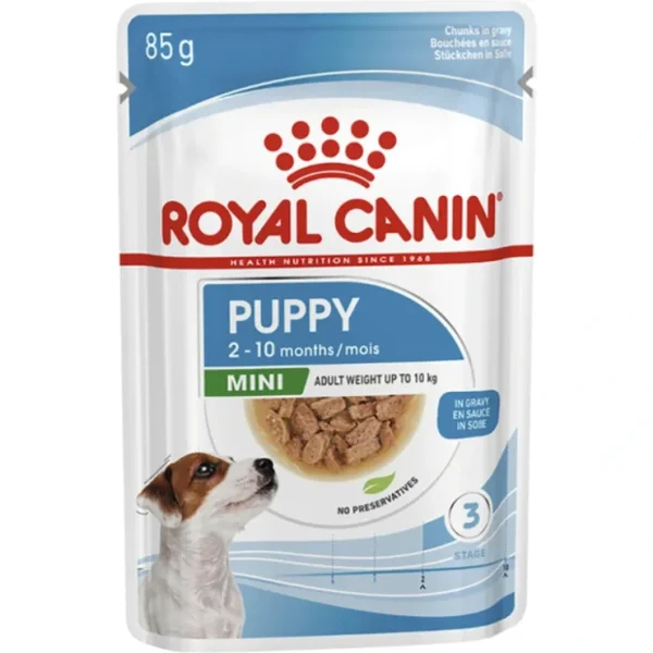 Royal Canin Mini Puppy Gravy Pouches 85g x 12 - Pet Home | The Perfect Pet Supplies Shopping Experience