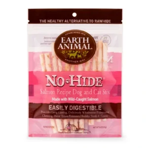 Salmon No-Hide Stix, 10/pack from Earth Animal - Pet Home | The Perfect Pet Supplies Shopping Experience