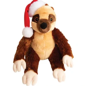 Sasha Claus The Sloth Dog Toy - 11" - Pet Home | The Perfect Pet Supplies Shopping Experience