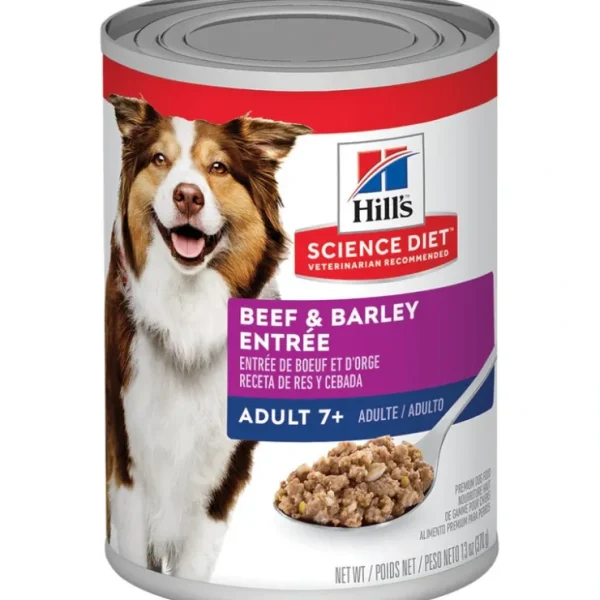 Science Diet, Adult 7+ Beef & Barley Canned Dog Food, 370 g - Wet Dog Food - Pet Home | The Perfect Pet Supplies Shopping Experience
