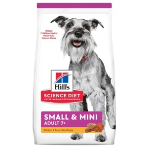 Science Diet, Adult 7+ Small & Mini Chicken Meal, Barley & Brown Rice Recipe Dry Dog Food, 2.04 kg - Pet Home | The Perfect Pet Supplies Shopping Experience