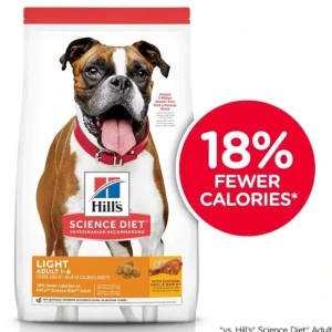 Science Diet, Adult Light with Chicken Meal & Barley Dry Dog Food for healthy weight management - Pet Home | The Perfect Pet Supplies Shopping Experience