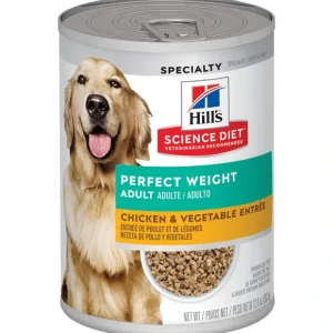Science Diet, Adult Perfect Weight Chicken & Vegetable Canned Dog Food for healthy weight management - Pet Home | The Perfect Pet Supplies Shopping Experience