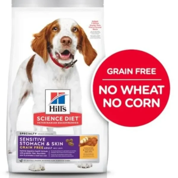Science Diet, Adult Sensitive Stomach & Skin Grain Free Chicken & Potato Recipe Dry Dog Food, 24 lb  - Pet Home | The Perfect Pet Supplies Shopping Experience