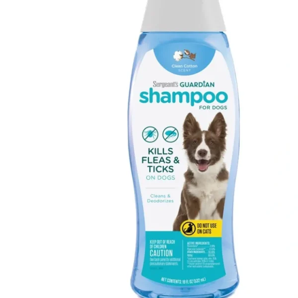 Sergeant's Guardian Flea &Tick Shampoo for Dogs Clean Cotton - Pet Home | The Perfect Pet Supplies Shopping Experience