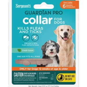 Sergeant's Guardian PRO Flea &Tick Collar for Dogs - Pet Home | The Perfect Pet Supplies Shopping Experience