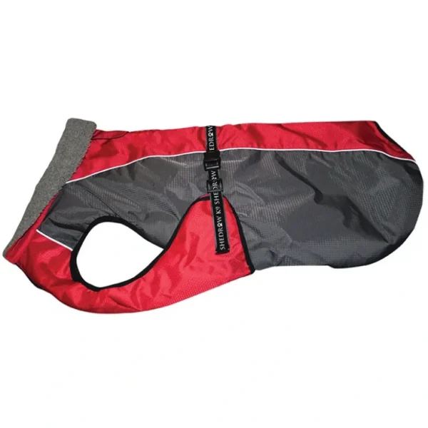 Shedrow, Chinook Coat - Red/Grey - Pet Home | The Perfect Pet Supplies Shopping Experience