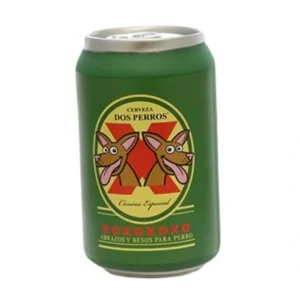 Silly Squeakers Beer Can - Dos Perros - Pet Home | The Perfect Pet Supplies Shopping Experience