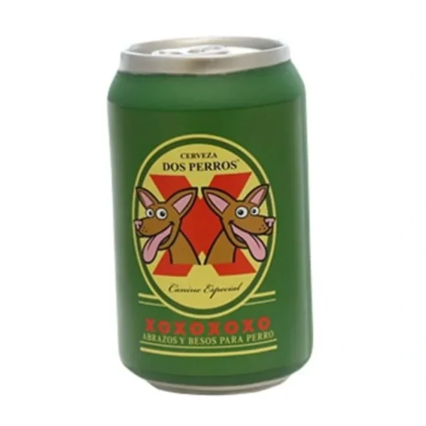 Silly Squeakers Beer Can - Dos Perros - Pet Home | The Perfect Pet Supplies Shopping Experience