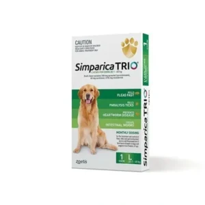 Simparica Trio SINGLE Dose pack for dogs 20.1-40kg - 1 Months Flea, Tick and Worming Treatment  *GREEN* - Pet Home | The Perfect Pet Supplies Shopping Experience