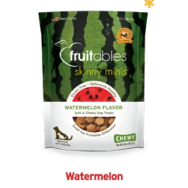 Skinny Minis Watermelon Soft & Chewy Dog Treats, 5oz - Pet Home | The Perfect Pet Supplies Shopping Experience