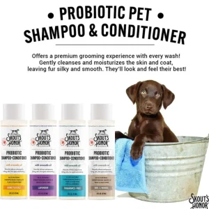 Skout's Honor - Probiotic Shampoo + Conditioner for Dogs Cats, 16-oz - Pet Home | The Perfect Pet Supplies Shopping Experience
