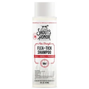 Skout's Honor Max Strength Flea & Tick Shampoo - Pet Home | The Perfect Pet Supplies Shopping Experience