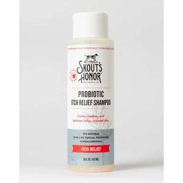 Skout's Honor Probiotic Itch Relief Shampoo for Dogs - Pet Home | The Perfect Pet Supplies Shopping Experience