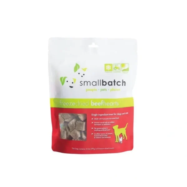 Smallbatch Freeze Dried Beef Hearts - Pet Home | The Perfect Pet Supplies Shopping Experience