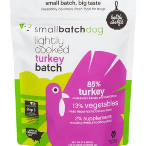 Smallbatch Lightly Cooked Turkeybatch Dog Food - Pet Home | The Perfect Pet Supplies Shopping Experience