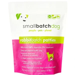 Smallbatch Rabbitbatch Frozen Dog Food - Pet Home | The Perfect Pet Supplies Shopping Experience
