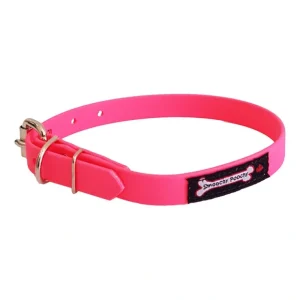Smoochy Poochy, Polyvinyl Collar - Hot Pink - 5/8" Width - 14" - Pet Home | The Perfect Pet Supplies Shopping Experience
