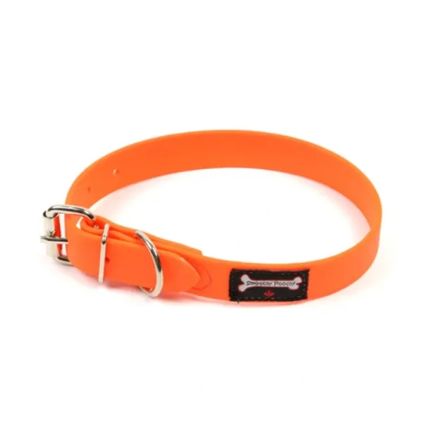 Smoochy Poochy, Polyvinyl Collar - Orange - 1" Width - Pet Home | The Perfect Pet Supplies Shopping Experience