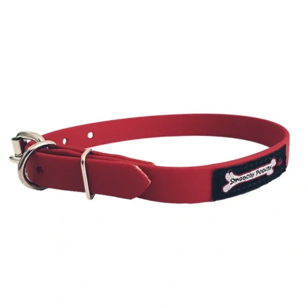 Smoochy Poochy, Polyvinyl Collar - Red - 5/8" Width - 14" - Pet Home | The Perfect Pet Supplies Shopping Experience