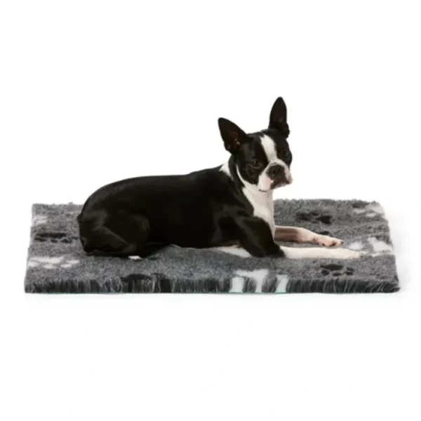 Snooza Stay Dry Mats - Grey Paw Print Design - Pet Home | The Perfect Pet Supplies Shopping Experience