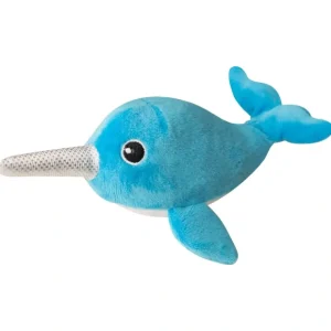 SnugArooz Baby Nikki the Narwhal Plush Dog Toy 5" - Pet Home | The Perfect Pet Supplies Shopping Experience