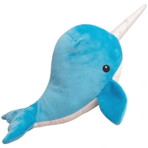 Snugarooz Nikki the Narwhal Plush Dog Toy - Pet Home | The Perfect Pet Supplies Shopping Experience